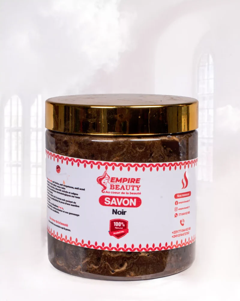 Savon Noir Blanchissant